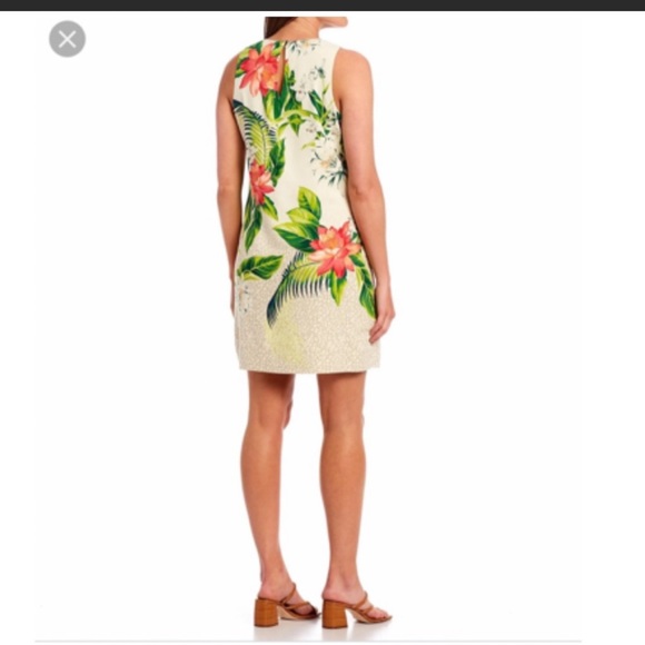 Tommy Bahama Grande Grove Silk Shift Dress - Picture 2 of 12